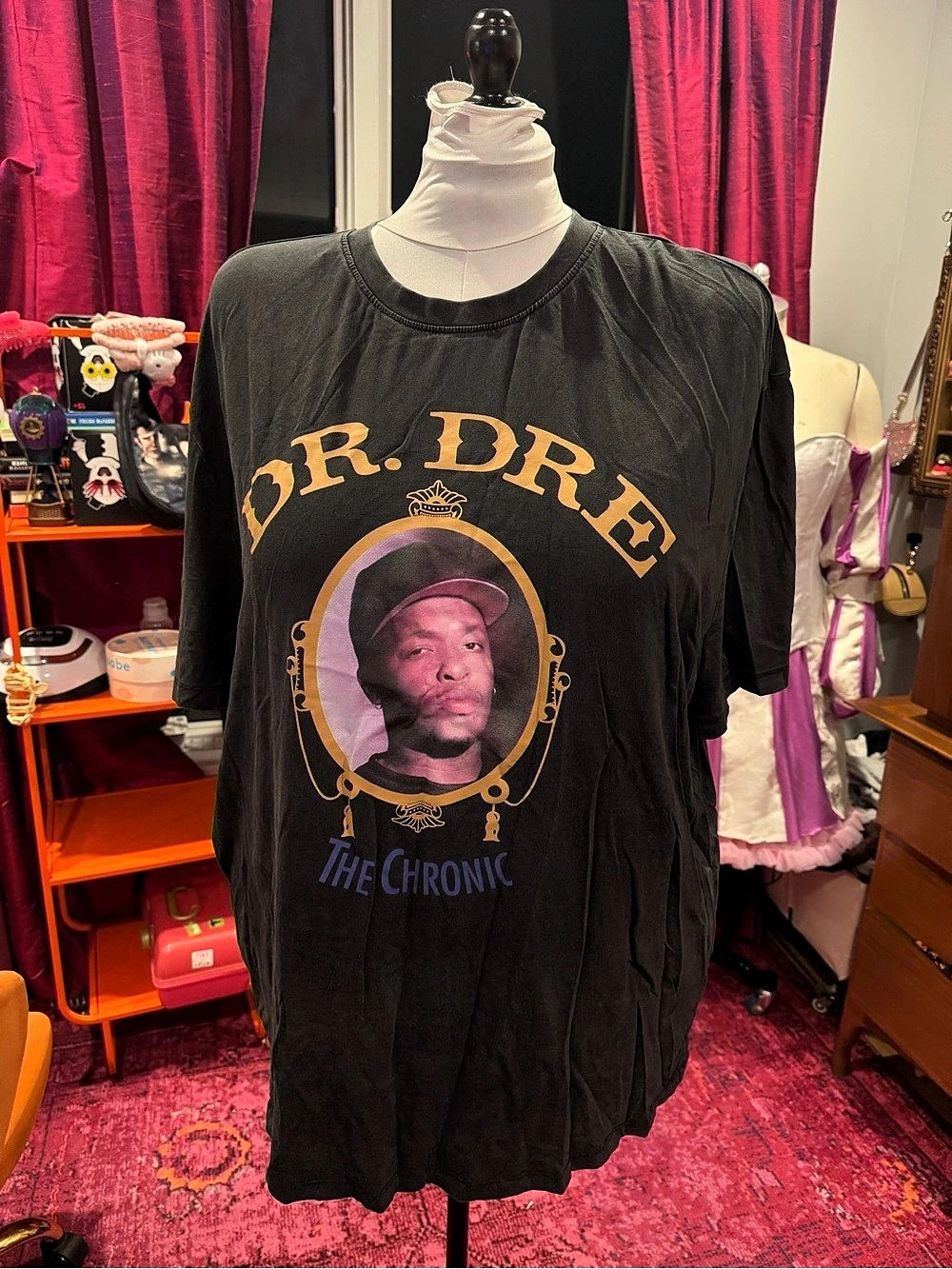 Vintage Dr Dre Graphic Tee Black 3XL